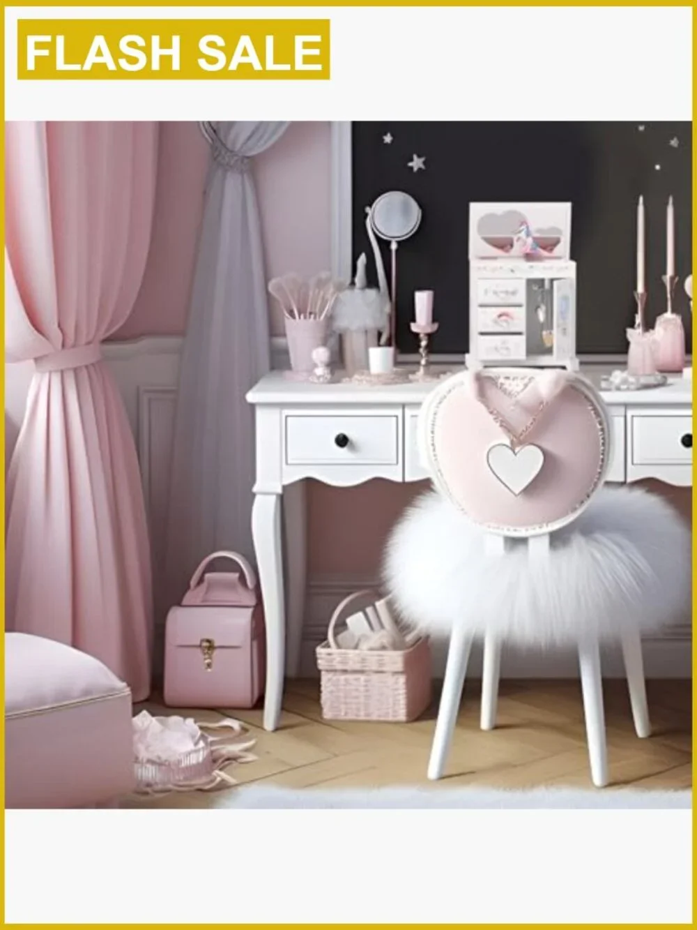 Unicorn Musical Jewelry Box for Kids - Girls Ages 3-8